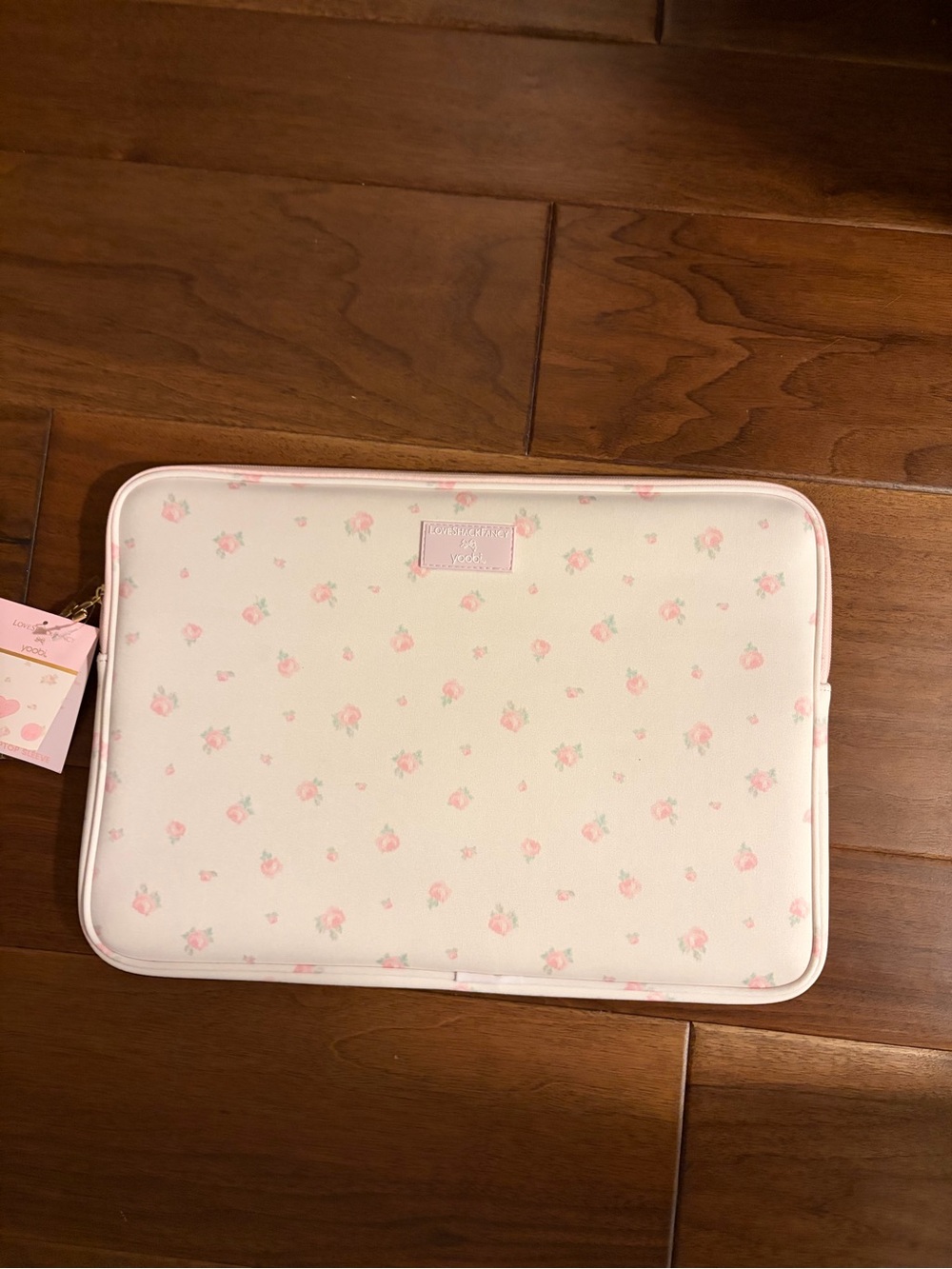 LoveShackFancy Yoobi Floral Laptop Sleeve New